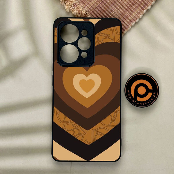 Realme 15 Pro - Heart 2.0 Design 5 - Premium Metal Printed Soft Bumper Shock Proof Case