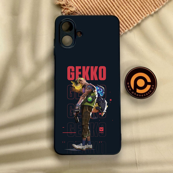 Samsung Galaxy A07 - Battle-Ready Design 8 - Premium Metal Printed Soft Bumper Shock Proof Case