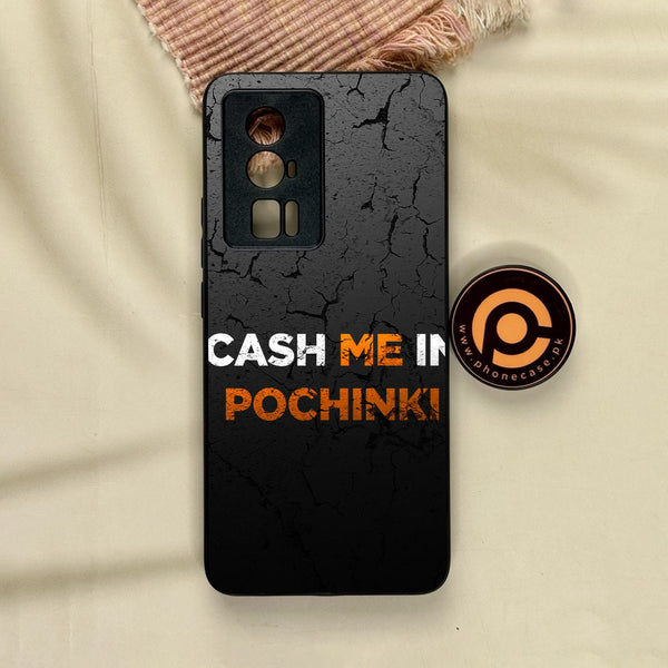 Xiaomi Poco F5 Pro - Cash Me - Premium Metal Printed Soft Bumper Shock Proof Case