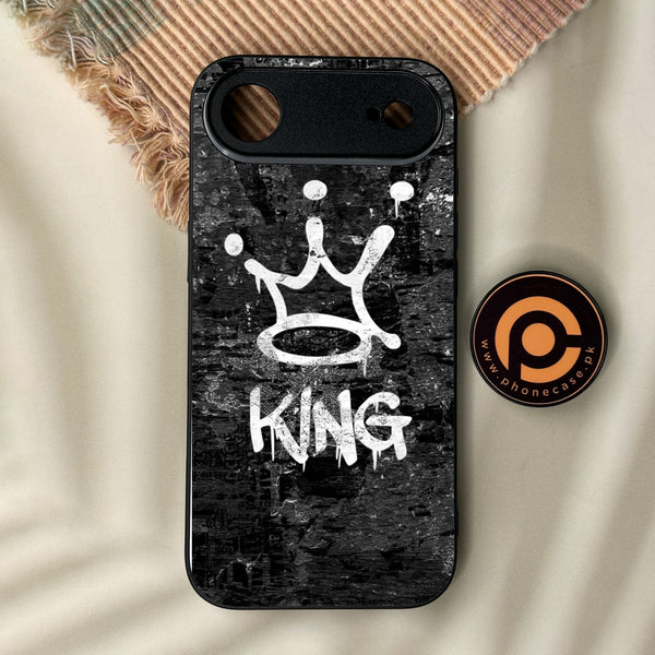 iPhone Air - King Design 8 - Premium Metal Printed Soft Bumper Shock Proof Case