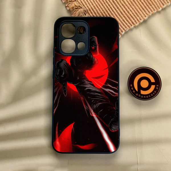 Oppo A6 Pro - Ninja Design 9 - Premium Metal Printed Soft Bumper Shock Proof Case