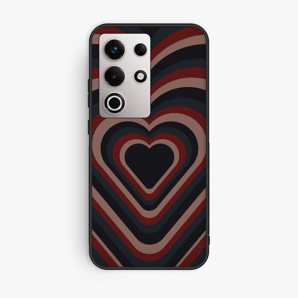 Itel S25 Ultra - Heart 2.0 Design 4 - Premium Metal Printed Soft Bumper Shock Proof Case