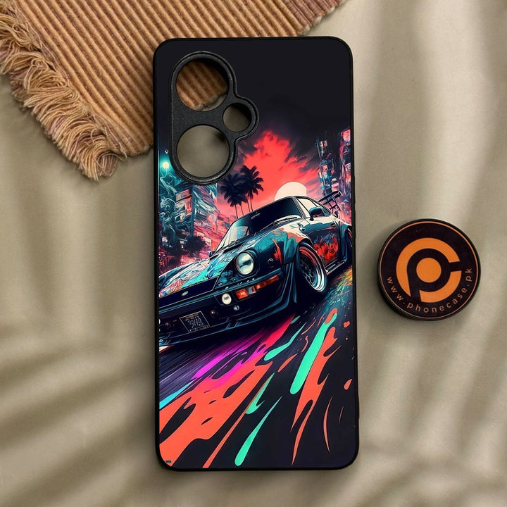 Oneplus Nord CE 3 Lite - Racing Series 2.0 Design 7 - Premium Metal Printed Soft Bumper Shock Proof Case