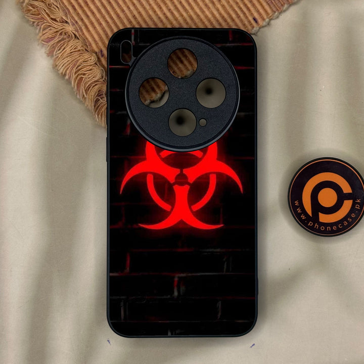 Vivo X300 - Biohazard Design 6 - Premium Metal Printed Soft Bumper Shock Proof Case