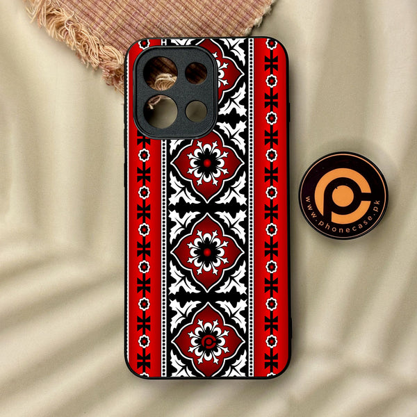 OnePlus 13T - Ajrak Design 1 - Premium Metal Printed Soft Bumper Shock Proof Case