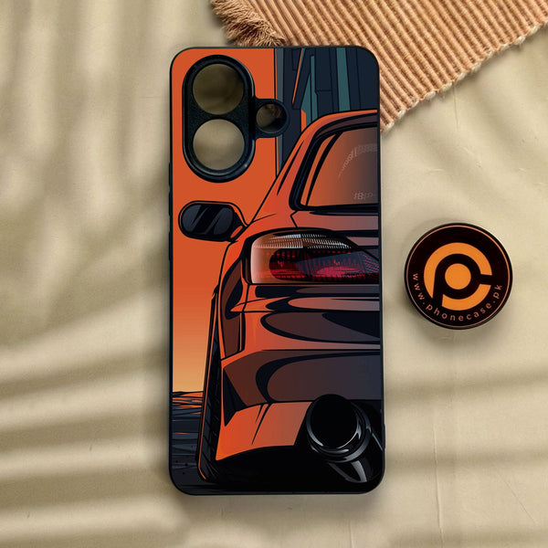 Vivo V60 Lite  - Racing Series 2.0 Design 4 - Premium Metal Printed Soft Bumper Shock Proof Case