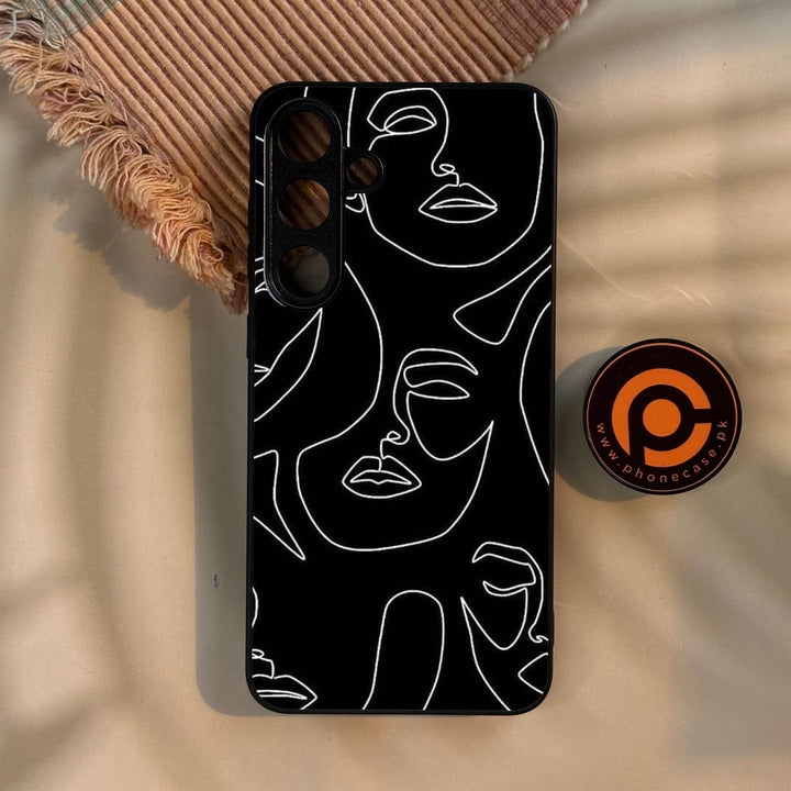 Galaxy S25 Plus - Girls Design 2 - Premium Metal Printed Soft Bumper Shock Proof Case