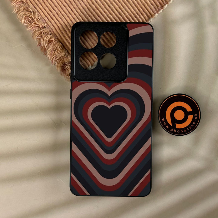 Motorola Moto G86 - Heart 2.0 Design 4 - Premium Metal Printed Soft Bumper Shock Proof Case