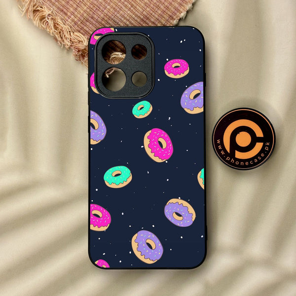OnePlus 13T - Colorful Donuts - Premium Metal Printed Soft Bumper Shock Proof Case