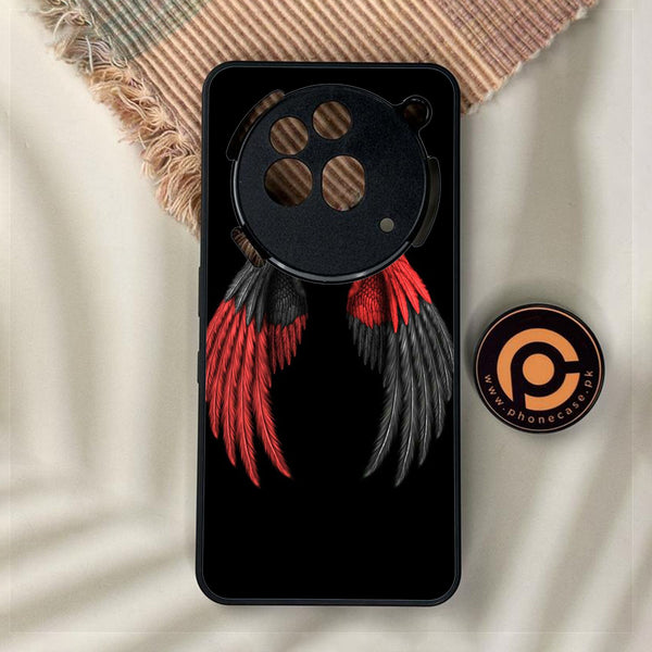 Nothing Phone 3a Pro - Angel Wings Design 7 - Premium Metal Printed Soft Bumper Shock Proof Case