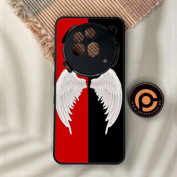 Nothing Phone 3a Pro - Angel 2.0 Design 4 - Premium Metal Printed Soft Bumper Shock Proof Case