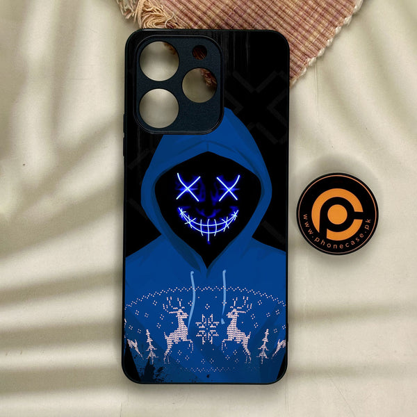 Realme Note 70 - Anonymous 2.0 Design 9 - Premium Metal Printed Soft Bumper Shock Proof Case