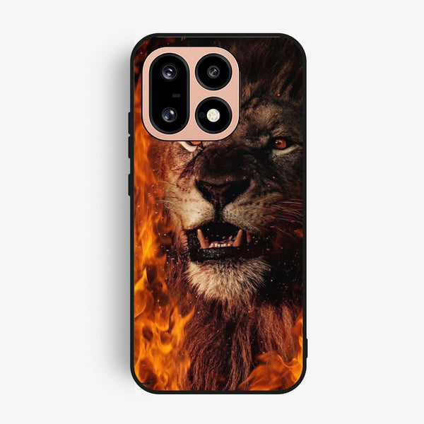 Oneplus 16 - Tiger Design 2 - Premium Metal Printed Soft Bumper Shock Proof Case