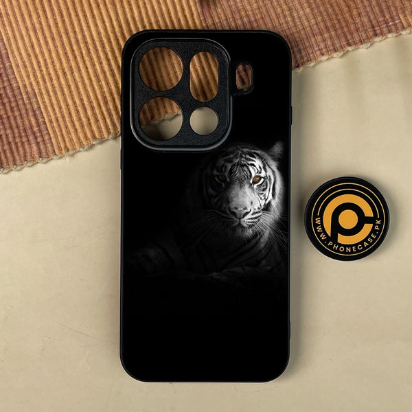 Oppo Find X9 Pro - Tiger Design 10 - Premium Metal Printed Soft Bumper Shock Proof Case