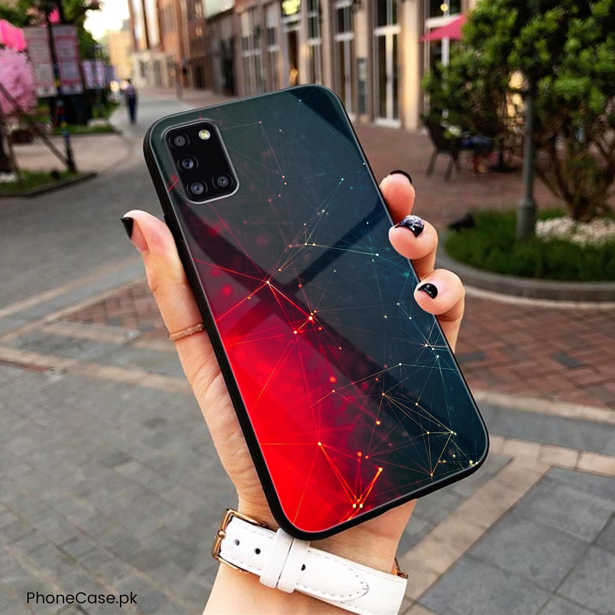 Abstract Series Premium Metal Phone Case All Models