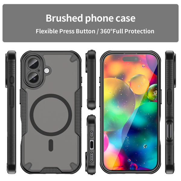 iPhone 17 - Translucent ForgeCore Magnetic Armor Phone Case