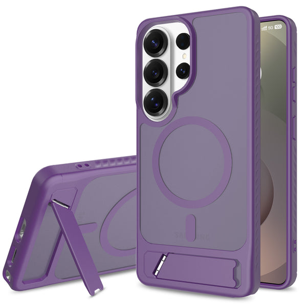 Galaxy S26 Ultra - Translucent TiltCore MagSafe Case with built-in 45° Kickstand