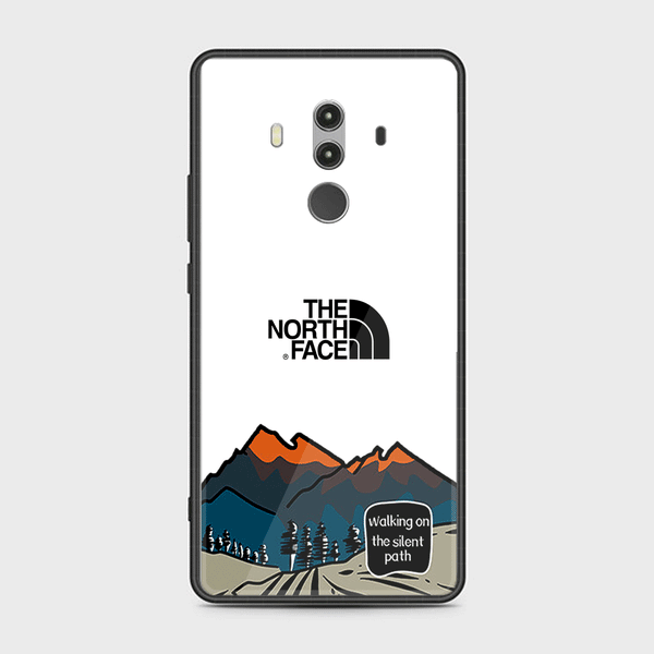 Huawei Mate 10 Pro - The North Face Design 5 - Premium Printed Glass soft Bumper shock Proof Case CS-16396