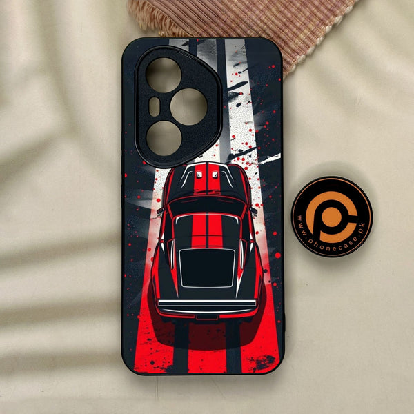 Honor 400 Pro - Top-Down Track - Premium Metal Printed Soft Bumper Shock Proof Case