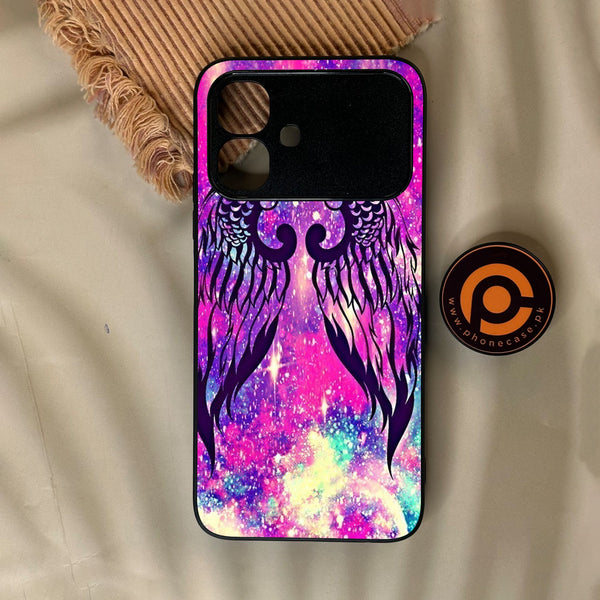 Infinix Smart 20 - Angel Wings Design 9 - Premium Metal Printed Soft Bumper Shock Proof Case