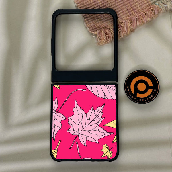 Motorola Razr 50 - Floral Series Design 6 - Premium Metal Printed Soft Bumper Shock Proof Case