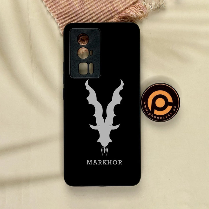 Xiaomi Redmi K60 Pro - Markhor Design 9 - Premium Metal Printed Soft Bumper Shock Proof Case