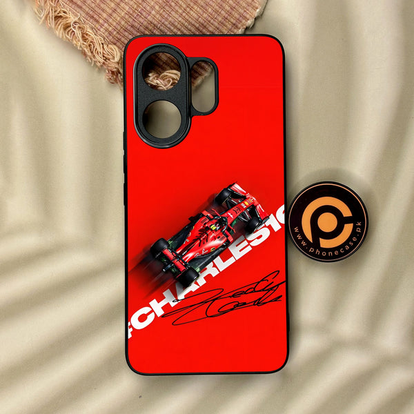 Vivo V60 - Formula 1 Design 2 - Premium Metal Printed Soft Bumper Shock Proof Case