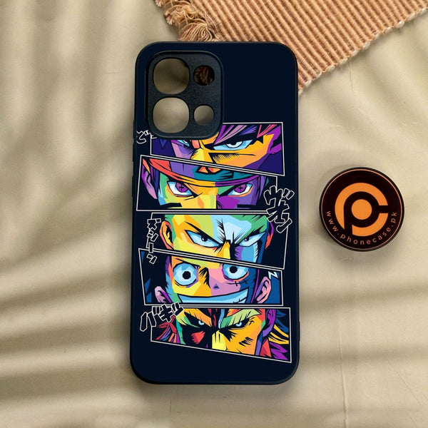 Oppo A6 Pro - Anime 2.0 Design 8 - Premium Metal Printed Soft Bumper Shock Proof Case