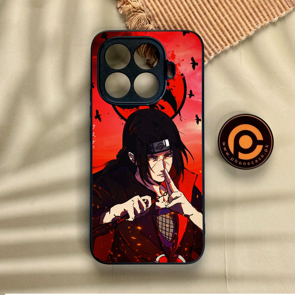 Xiaomi 15T Pro - Uchiha Itachi - Premium Metal Printed Soft Bumper Shock Proof Case