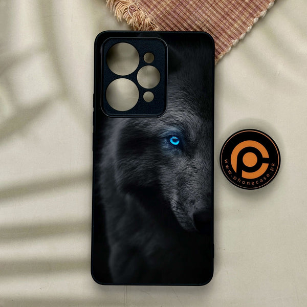 Realme 15 - Wolf Design 9 - Premium Metal Printed Soft Bumper Shock Proof Case