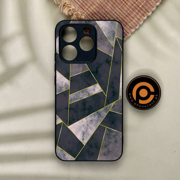 Realme 15T - Geometric Design 2 - Premium Metal Printed Soft Bumper Shock Proof Case