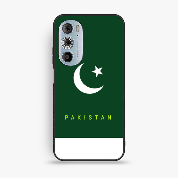 Motorola Edge 30 Pro - Pakistan Design 5 - Premium Metal Printed Soft Bumper Shock Proof Case