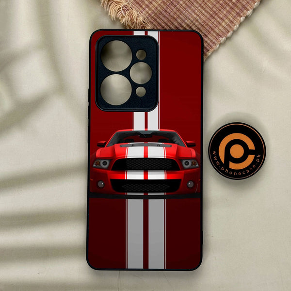 Realme 15 Pro - Muscle Racing Car - Premium Metal Printed Soft Bumper Shock Proof Case