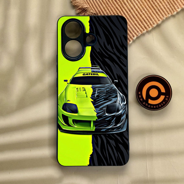 Vivo V60 Lite  - Racing Series 2.0 Design 3 - Premium Metal Printed Soft Bumper Shock Proof Case