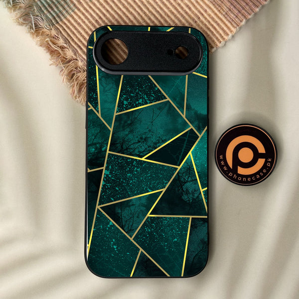iPhone Air - Geometric Design 9 - Premium Metal Printed Soft Bumper Shock Proof Case