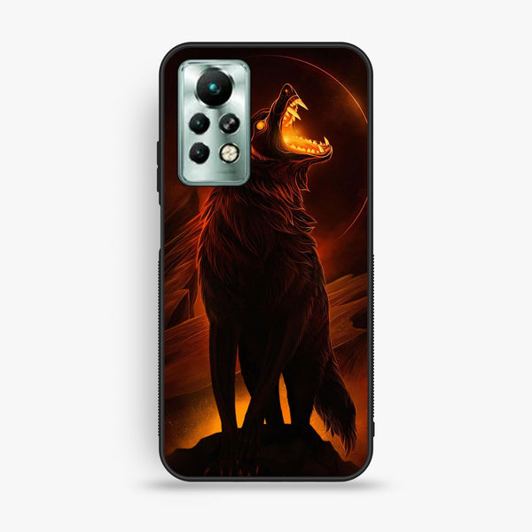 Infinix Note 11 Pro - Wolf Design 6 - Premium Metal Printed Soft Bumper Shock Proof Case