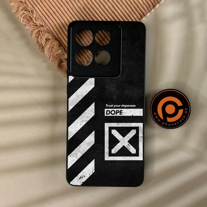 Motorola Moto G86 - Trust Your Dopeness - Premium Metal Printed Soft Bumper Shock Proof Case