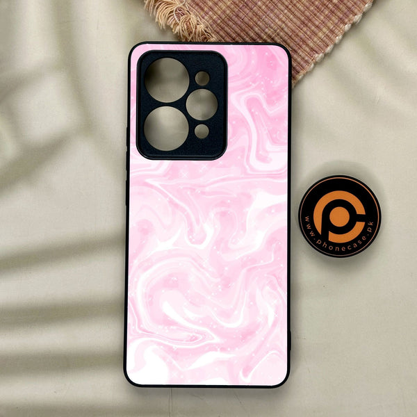 Realme 15 Pro - Pink Design 9 - Premium Metal Printed Soft Bumper Shock Proof Case