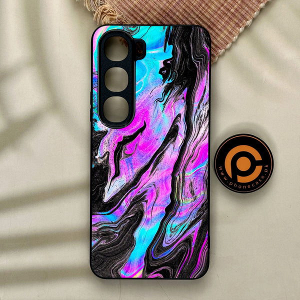 Vivo Y21d - Cosmic Inferno - Premium Metal Printed Soft Bumper Shock Proof Case