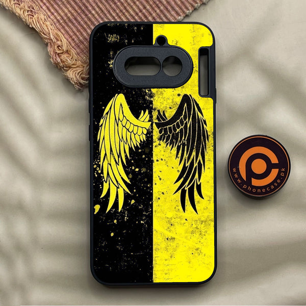 Nothing Phone 4a - Angel 2.0 Design 1 - Premium Metal Printed Soft Bumper Shock Proof Case