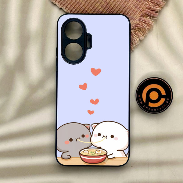 Xiaomi Redmi Turbo 4 Pro - Cute Bubu Dudu Design 10 - Premium Metal Printed Soft Bumper Shock Proof Case