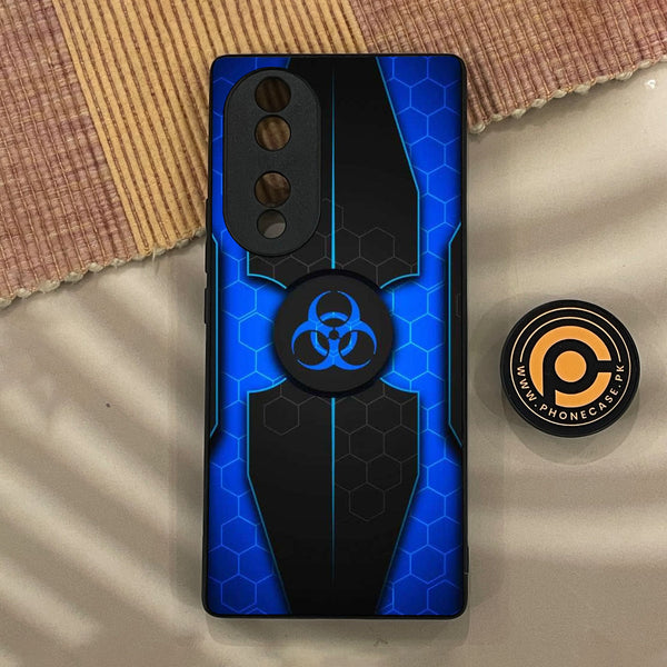 Huawei Honor 70 - Biohazard Design 1 - Premium Metal Printed Soft Bumper Shock Proof Case