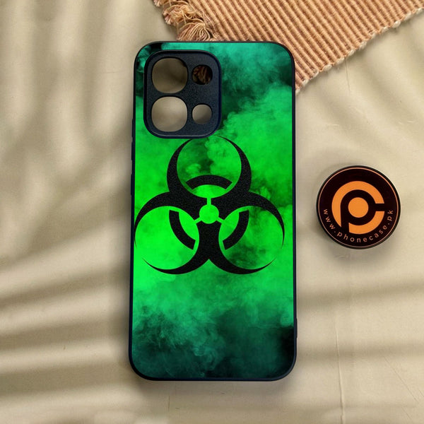 Oppo A6 Pro - Biohazard Design 7 - Premium Metal Printed Soft Bumper Shock Proof Case