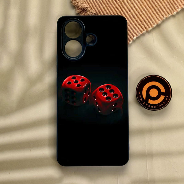 Vivo V60 Lite  - Black Art Design 3 - Premium Metal Printed Soft Bumper Shock Proof Case