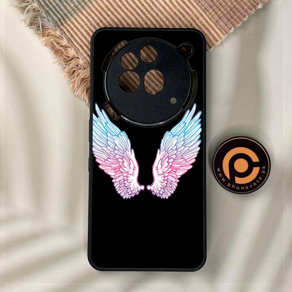 Nothing Phone 3a Pro - Angel Wings Design 8 - Premium Metal Printed Soft Bumper Shock Proof Case