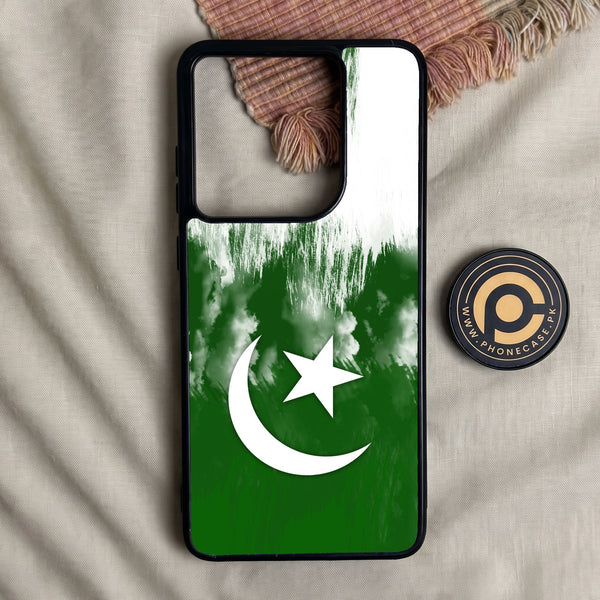 Moto G Stylus 5G (2025) - Pakistani Flag Design 9 - Premium Metal Printed Soft Bumper Shock Proof Case