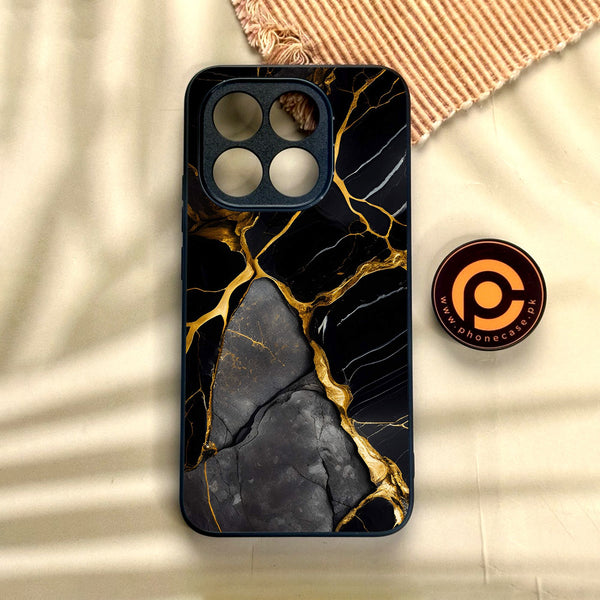 Xiaomi 15T - Liquid Marble Design 6 - Premium Metal Printed Soft Bumper Shock Proof Case