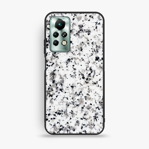 Infinix Note 11 Pro - White Design 9 - Premium Metal Printed Soft Bumper Shock Proof Case