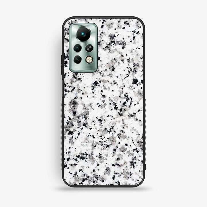 Infinix Note 11 Pro - White Design 9 - Premium Metal Printed Soft Bumper Shock Proof Case