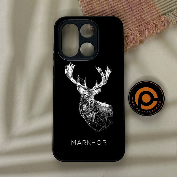 OnePlus 15 - Markhor Design 4 - Premium Metal Printed Soft Bumper Shock Proof Case